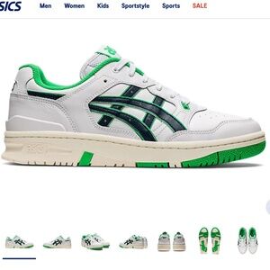 ASICS EX89 Men's White/French Blue - Size 7H